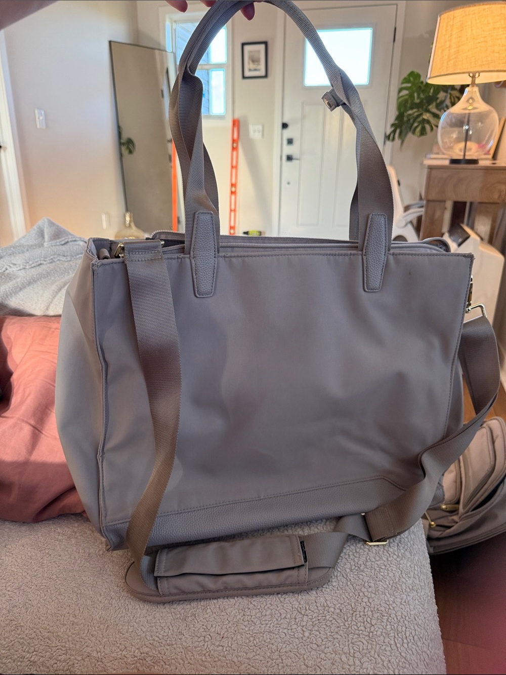 Open Story Tote Bag - Versatile Shoulder & Crossbody